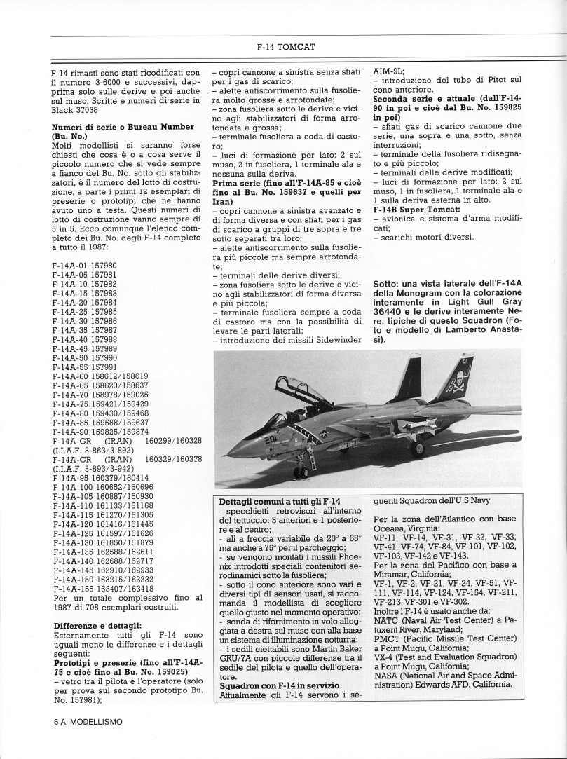 Aerei Modellismo 1989-01